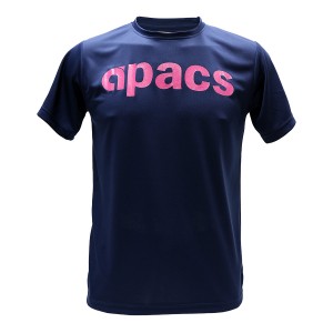 Apacs Dry-Fast Logo T-Shirt (AP10090) - Navy